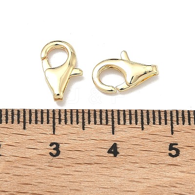 Brass Lobster Claw Clasps KK-G557-06A-G-1