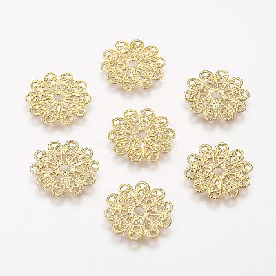 Brass Vintage Filigree Findings LS-KK-B554-G-1