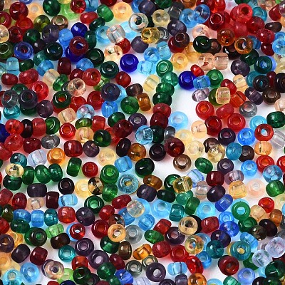 Glass Round Seed Beads SEED-S057-I-M-1