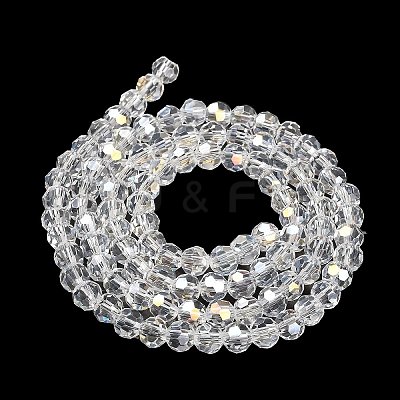 Transparent Glass Beads EGLA-A035-T6mm-B19-1