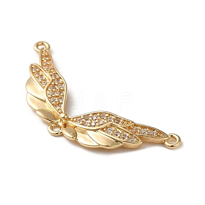 Brass Micro Pave Cubic Zirconia Pendants KK-F865-20G-1