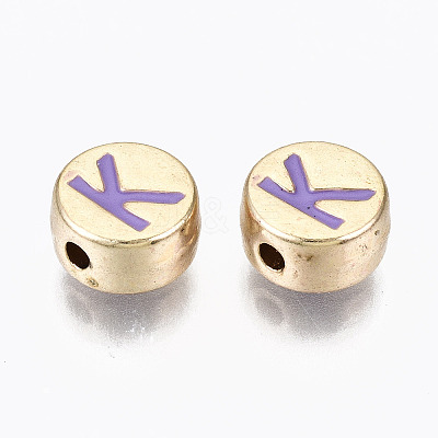 Alloy Enamel Beads LS-ENAM-S122-029K-RS-1