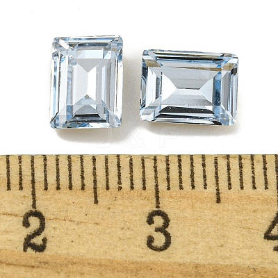Glass Rhinestone Cabochons RGLA-L029-15C-211-1