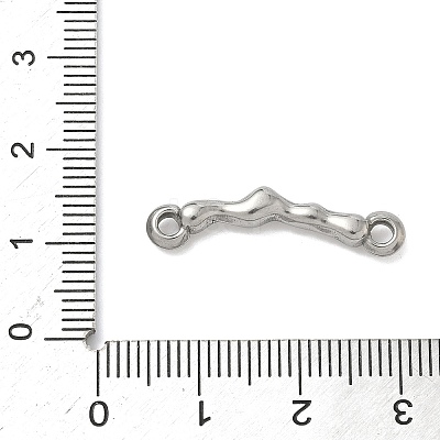 304 Stainless Steel Links Connector Charms STAS-K267-22B-P-1