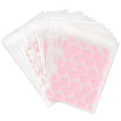 4 Bags 4 Styles Printed Transparent OPP Cellophane Storage Bags OPP-SP0001-07B-1