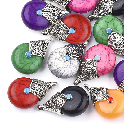 Resin Pendants RESI-T022-15-1