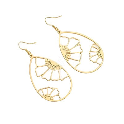201 Stainless Steel Dangle Earrings FS-WGC9A22-01-1