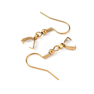 50Pcs Ion Plating(IP) 304 Stainless Steel Hooks STAS-DC0009-20-1