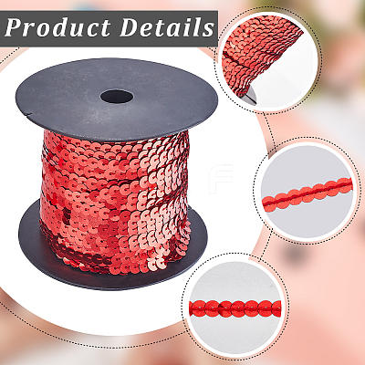 Plastic Paillette Beads FIND-WH20002-34B-1
