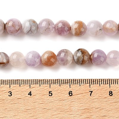 Natural Amethyst Lace Agate Beads Strands GG-CBABD99-04-8mm-1