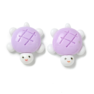 Opaque Resin Cabochons RESI-M047-01J-1