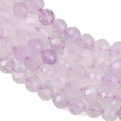 Natural Lavender Amethyst Beads Strands G-C127-A03-04-1