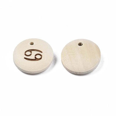 Laser Out Wood Pendants LS-WOOD-S053-51G-1