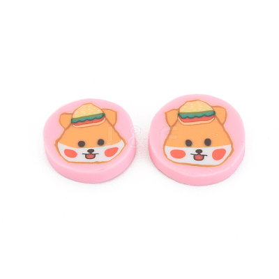 Handmade Polymer Clay Cabochons CLAY-N006-133-1