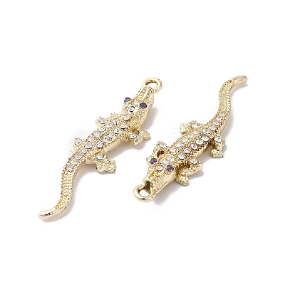 Rack Plating Alloy Rhinestone Pendants RB-L036-VF864-2-1
