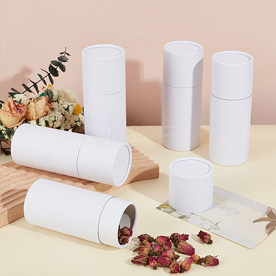 Cardboard Paper Essential Oil Bottle Storage Boxes with Cap CON-WH0107-52B-1