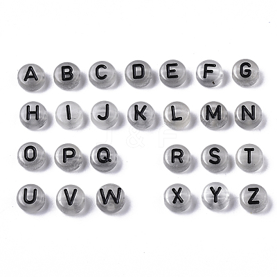 Enamel Style Acrylic Beads SACR-S273-29-1