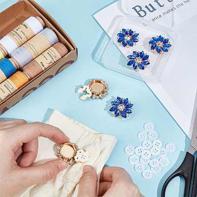 Alloy Cufflinks & Plastic Buttons HJEW-NB00245-1