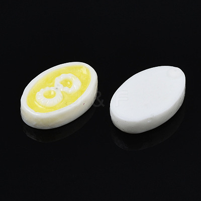 Opaque Resin Cabochons CRES-S302-59B-1