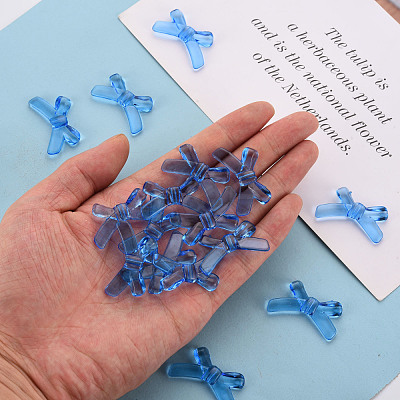 Transparent Acrylic Beads TACR-S154-55B-940-1
