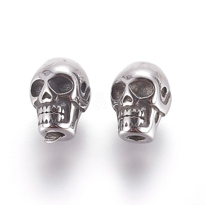 304 Stainless Steel Beads STAS-P237-53AS-1