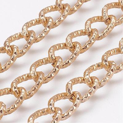 Aluminium Twisted Curb Chains CHA-F002-04LG-1