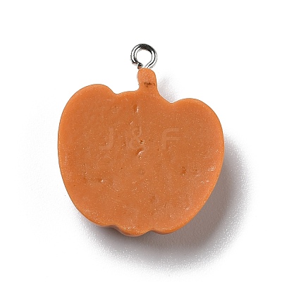 Halloween Opaque Resin Pendants RESI-D055-098P-1