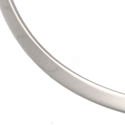 202 Stainless Steel Wire Choker Necklace NJEW-H011-07P-1