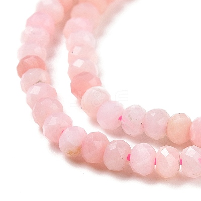 Natural Pink Opal Beads Strands G-E194-07-1
