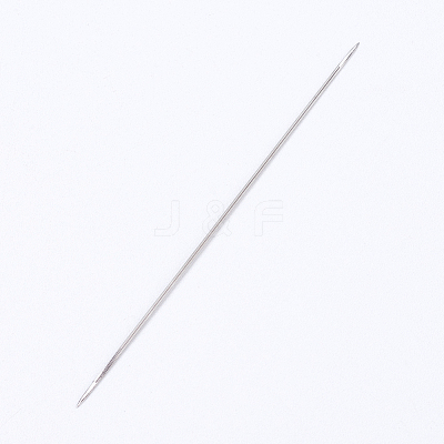 Iron Open Beading Needle IFIN-P036-01D-1
