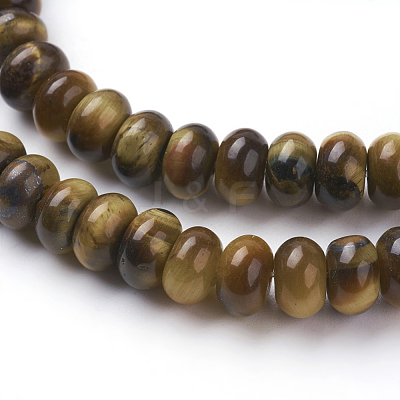 Natural Tiger Eye Beads Strands G-G731-03-8mm-1