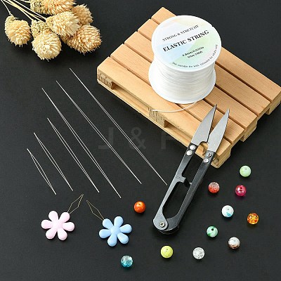 High Carbon Steel Big Eye Beading Needle TOOL-YW0001-28-1