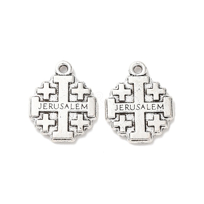 Tibetan Style Alloy Pendants FIND-G105-01AS-1