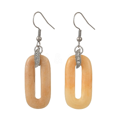 304 Stainless Steel Dangle & Drop Earrings EJEW-JE07511-1