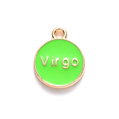Alloy Enamel Pendants LS-ENAM-S124-01A-06B-1