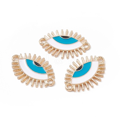 Alloy Enamel Connector Charms FIND-C019-47KCG-1