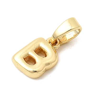 Brass Letter Charms LS-KK-G554-22G-B-1