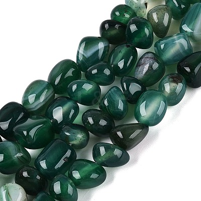 Natural Agate Beads Strands G-Q606-107A-1
