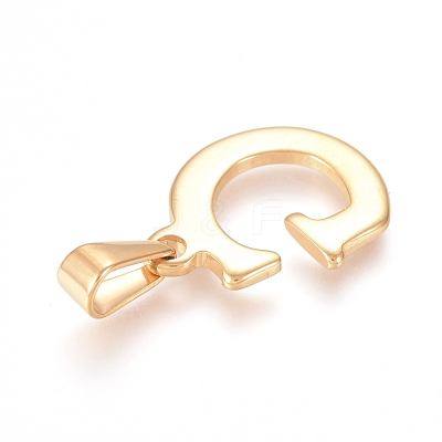 304 Stainless Steel Pendants STAS-F106-95G-G-01-1