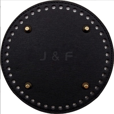 PU Leather Bag Bottom FIND-WH0061-43-1