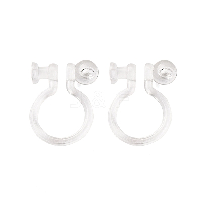 Silicone Clip-on Earring Findings FIND-K019-01B-1
