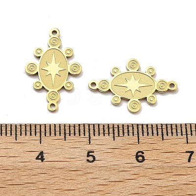 Ion Plating(IP) 304 Stainless Steel Connector Charms STAS-G347-13G-1