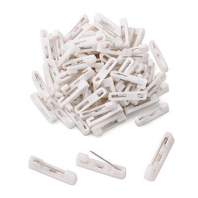 Plastic Brooch Findings JEWB-Q025-01A-1
