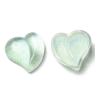Translucent Resin Cabochons RESI-B016-03D-1