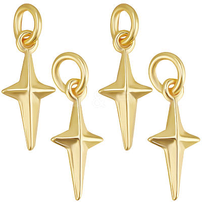 20Pcs Brass Charms KK-BBC0017-27-1