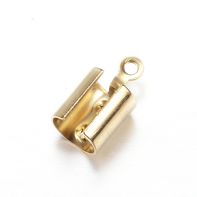 Ion Plating(IP) 304 Stainless Steel Folding Crimp Ends STAS-N0013-22G-1