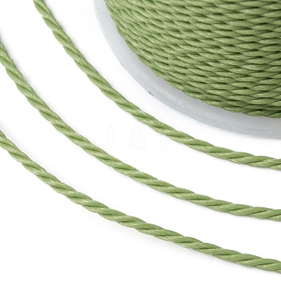 Round Waxed Polyester Cord X-YC-G006-01-1.0mm-29-1