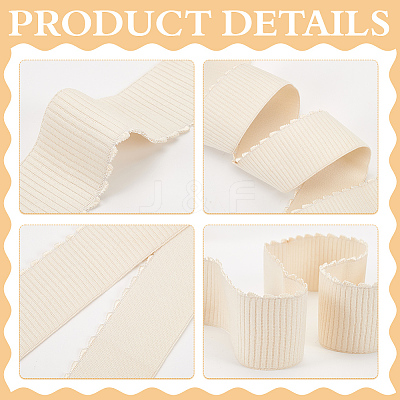 9 Yards Flat Polyester Wide Elastic Cord OCOR-MA0001-15B-1