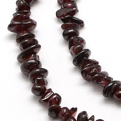 Natural Garnet Beads Strands G-P035-14-1