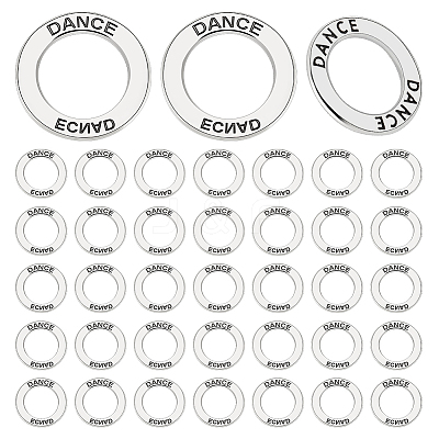 50Pcs Tibetan Style Alloy Pendants FIND-PH0020-30-1